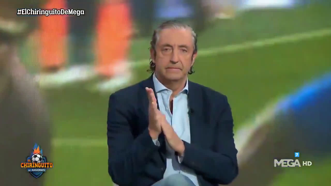 The most brilliant opening to a post-match analysis by El Chiringuito De  Jugones after Real Madrid defeat to Chelsea with laughing Hazard in the  background and dramatic music included as well. :