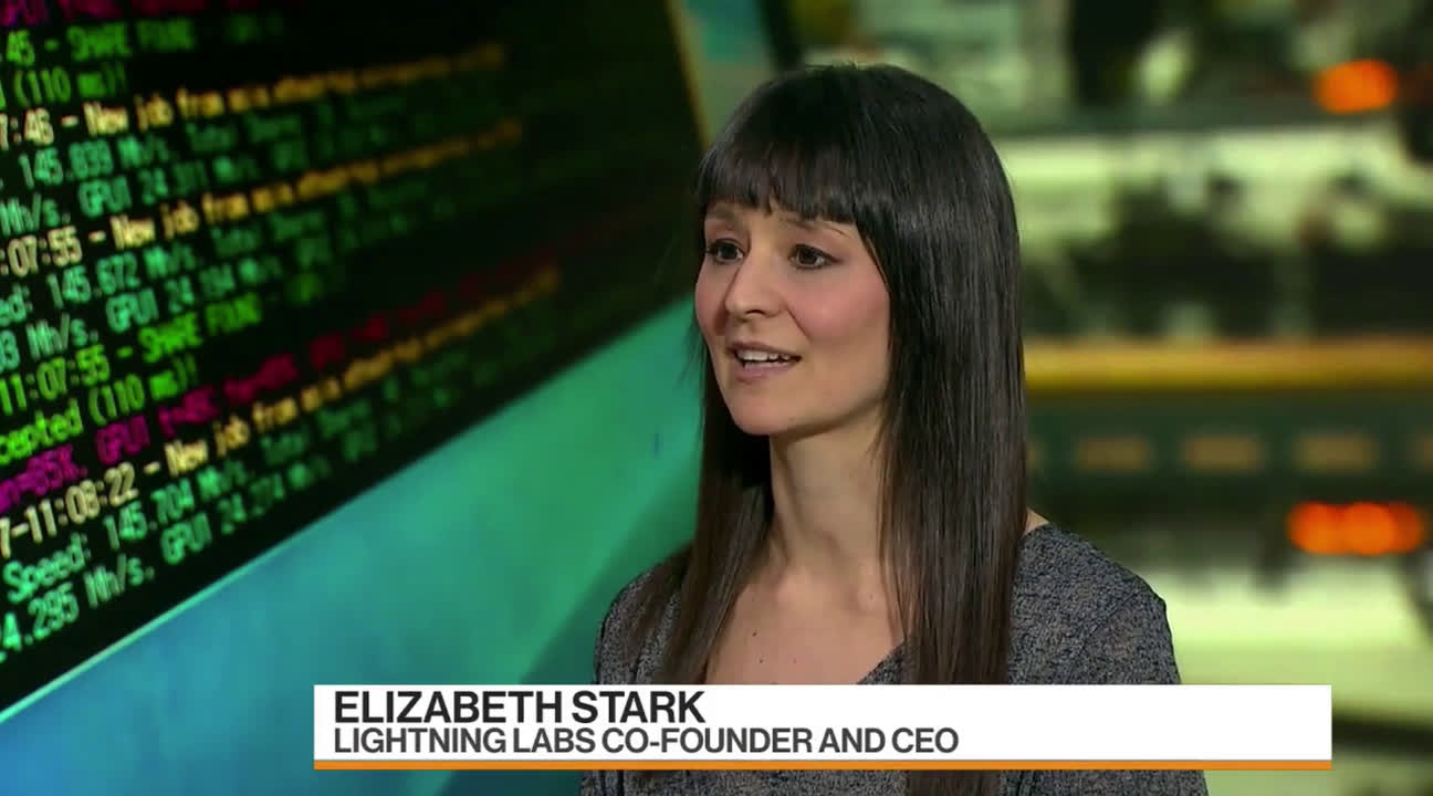 Elizabeth Stark of Lightning Labs on Bloomberg 2017.12.21