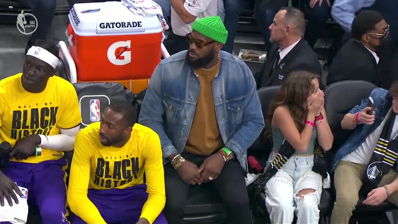 LeBron James Wore an Incredible Jacket That Only Cost $105