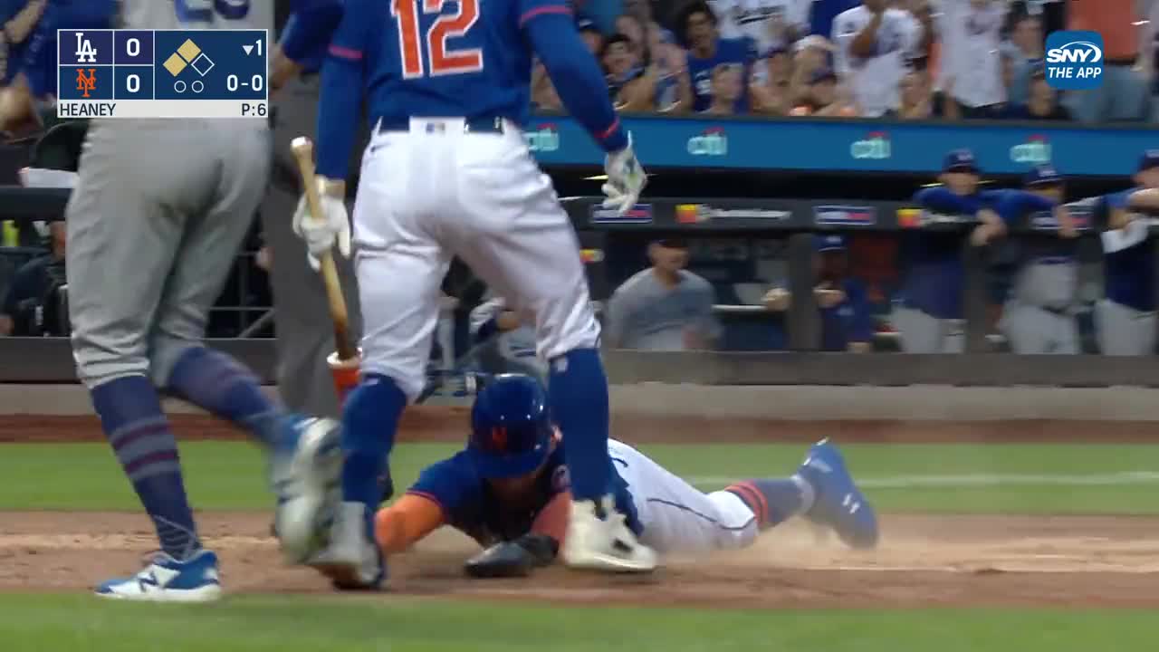 Starling Marte Gets on Base the Hard Way