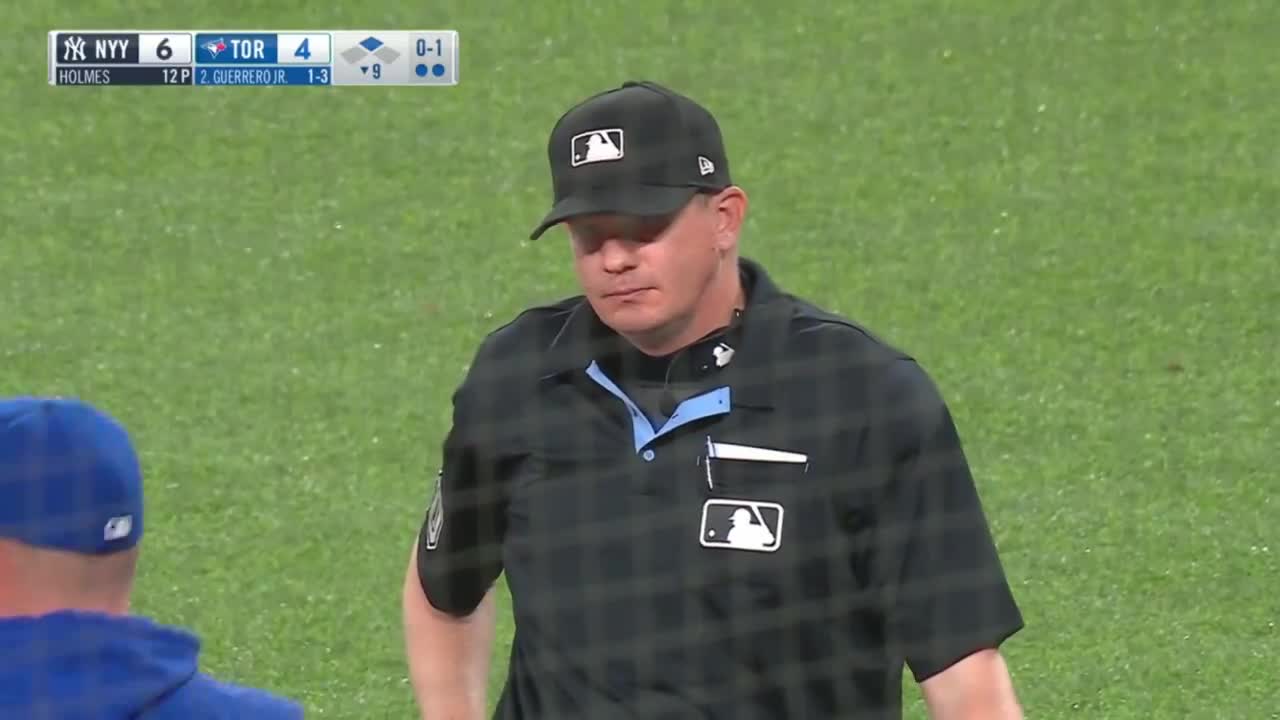 Watch Talkin' Yanks Blue Jays Manager John Schneider was ejected for