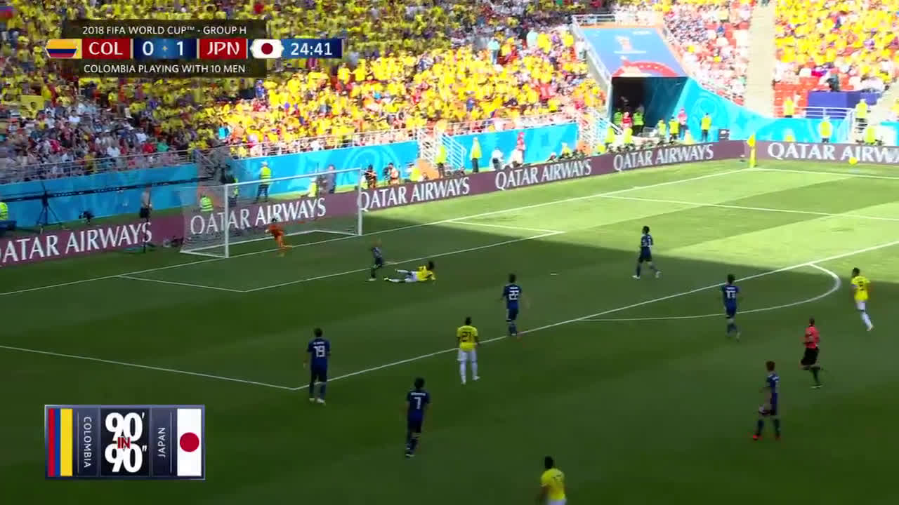 Colombia 1 2 Japan Full Highlight Video Russia World Cup 18