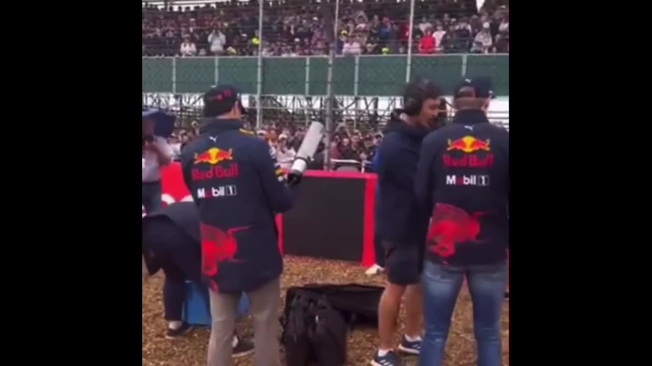 Red Bull Racing getting a ‘nice’ welcome reception at Silverstone by TeamLH