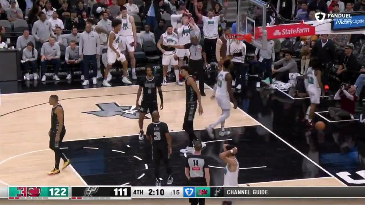 Watch Tomer Azarly - Omg Ja Morant put Wemby on a poster | Streamable