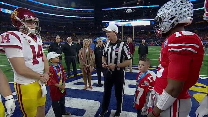 The Cotton Bowl Began With the Worst Coin Flip You ll Ever See