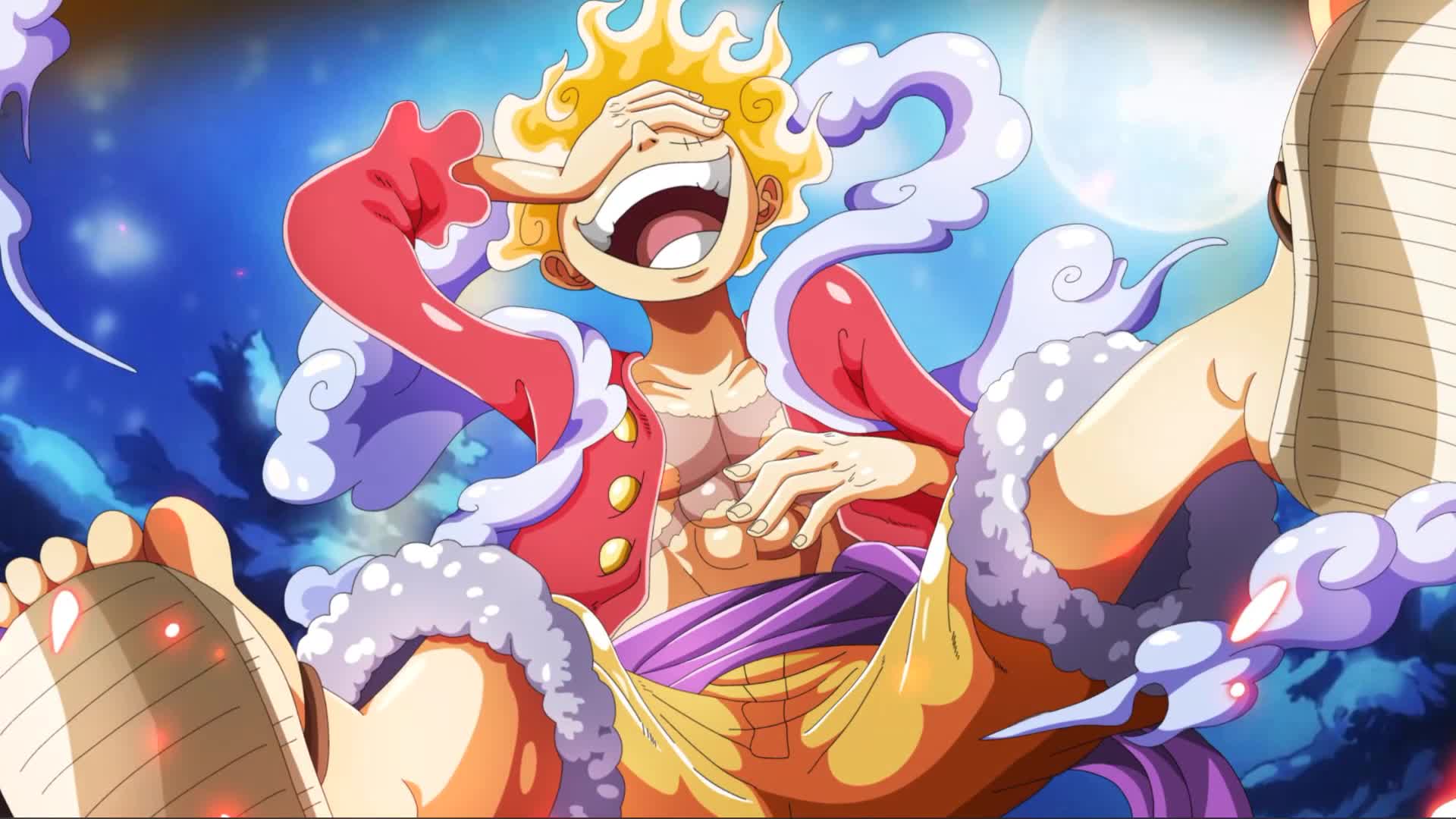 One Piece Luffy Gear 5 Live Wallpaper 
