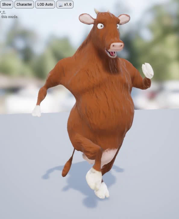 CowUdderRunTest