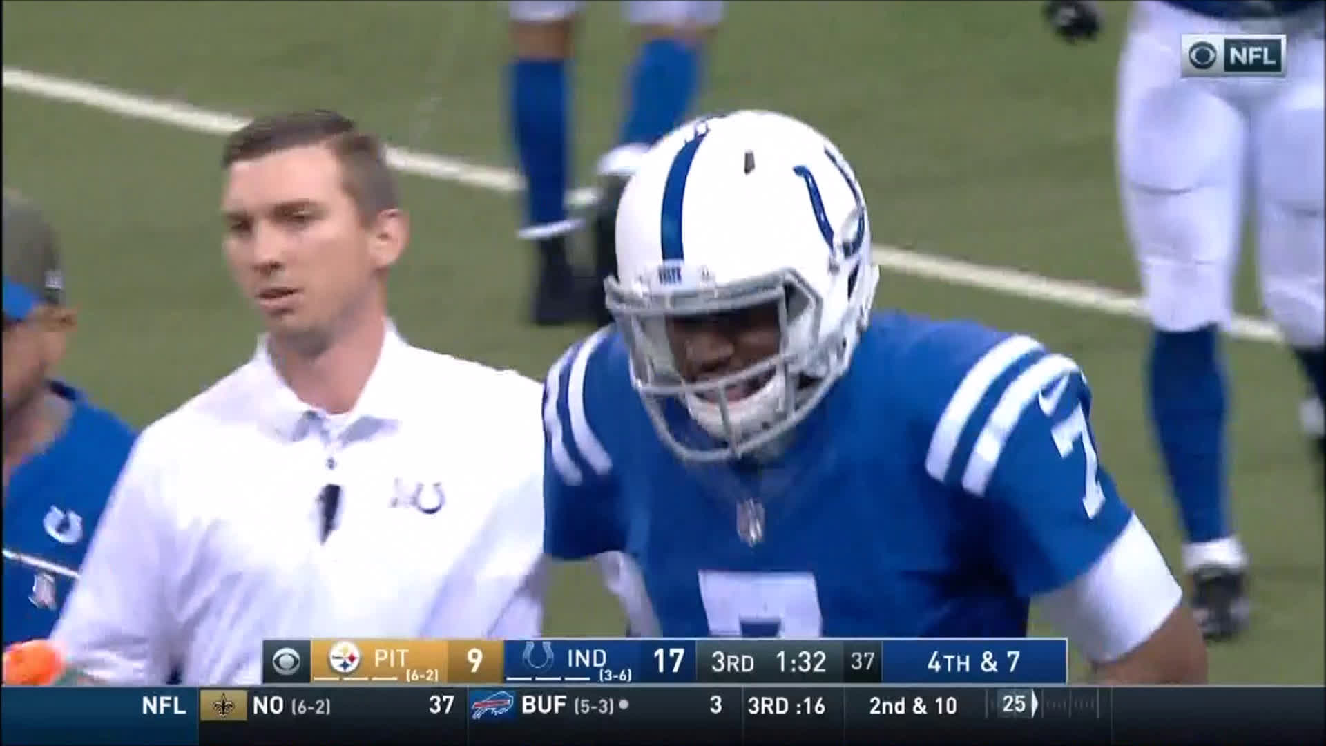 Jacoby Brissett develops concussion symptoms after Steelers-Colts game