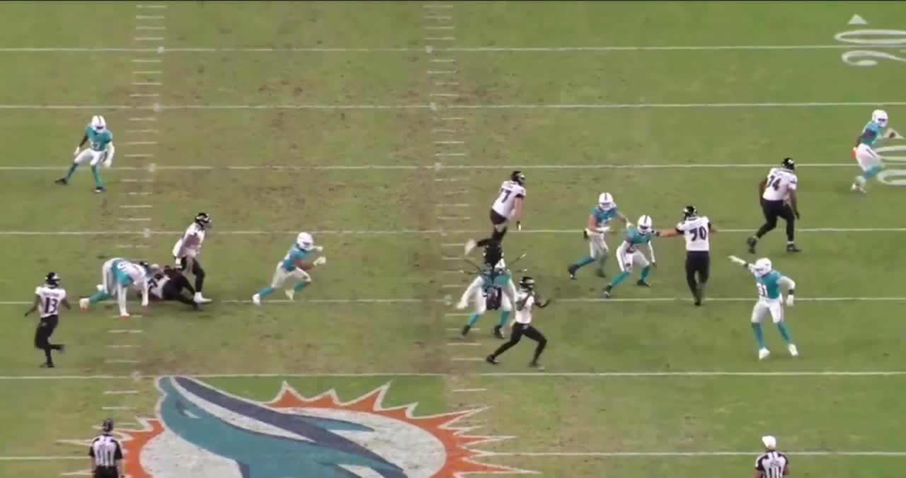 Ravens film study: How the Dolphins' Cover 0-heavy defense wrecked