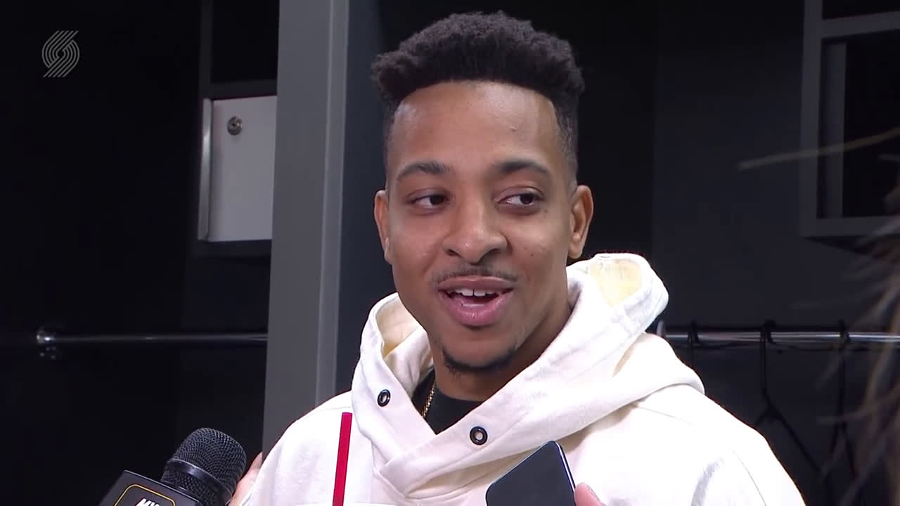 Great postgame interview from CJ