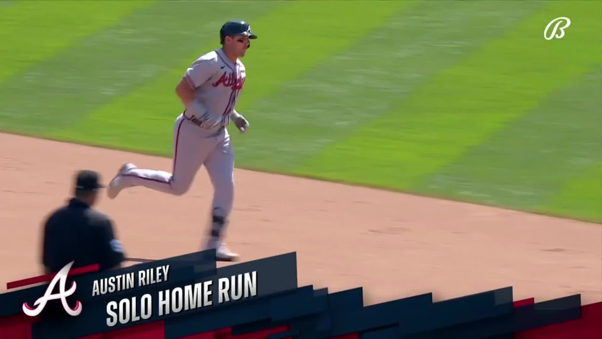 Austin Riley singles in first MLB All-Star Game