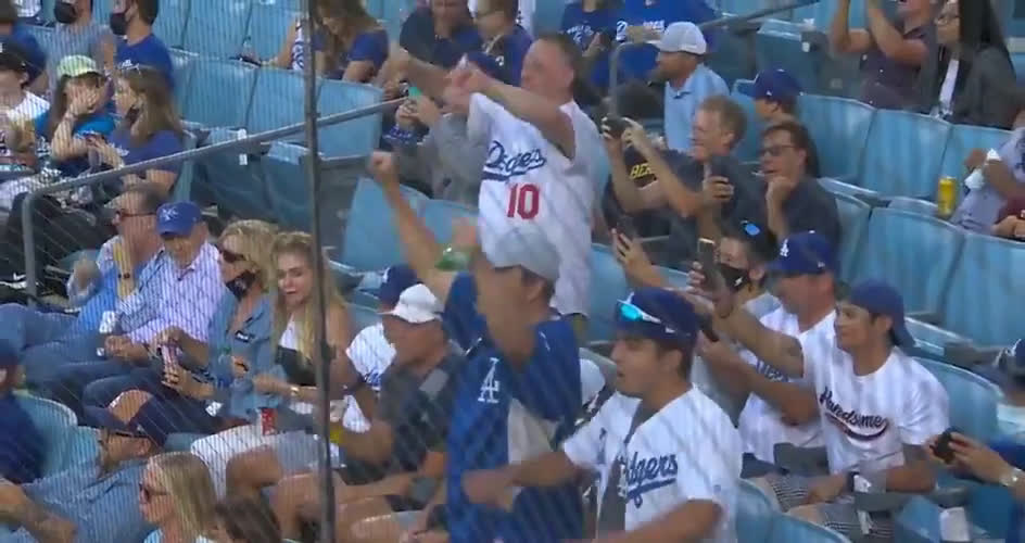 Dodger fan at Chase Field deserved what he got
