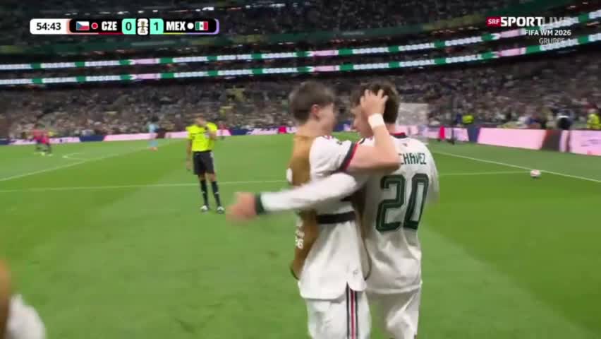 Czechia 0 - Mexico 1 - Mateo Chavez 55'