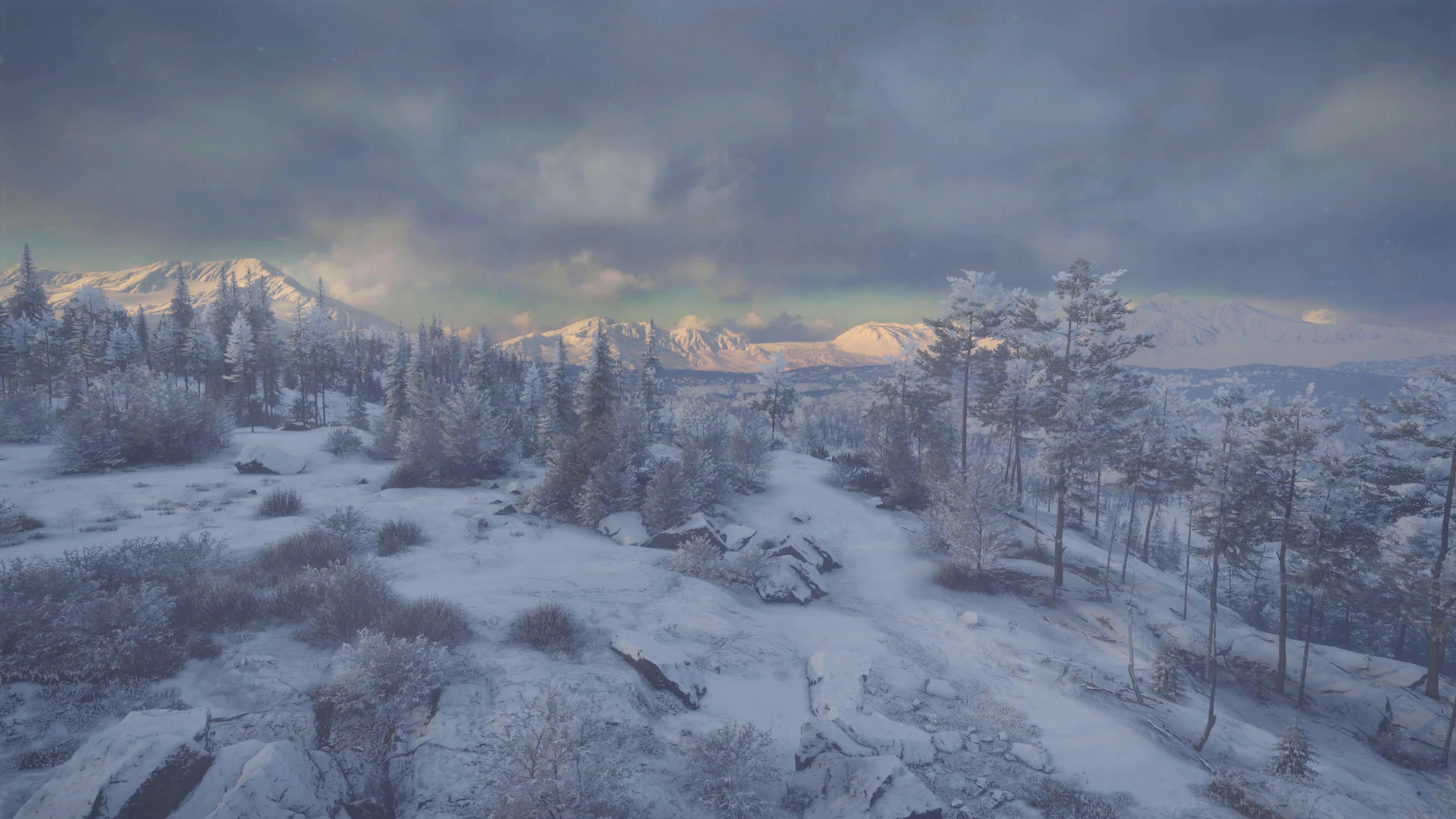 4k Snowy Mountains Live Wallpaper Free