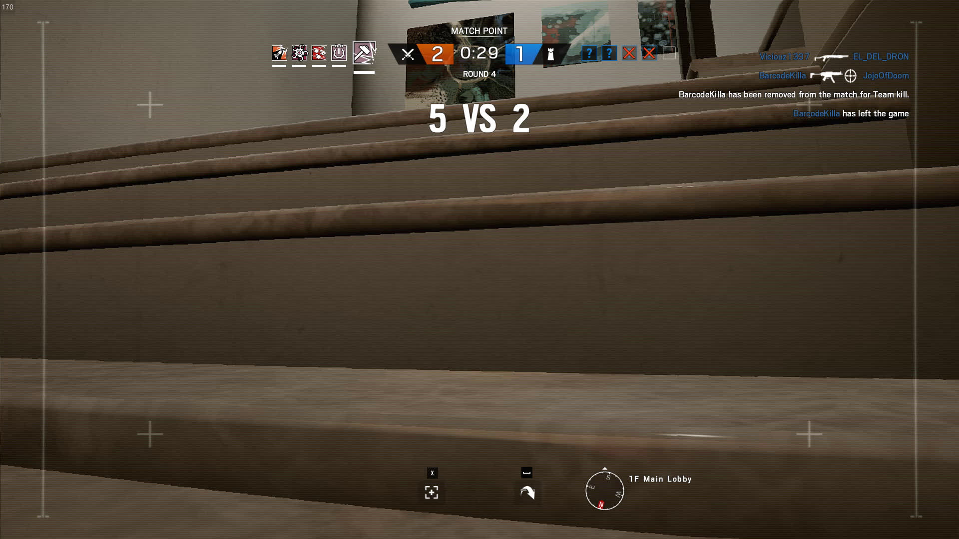 Rainbow Six Siege team killing