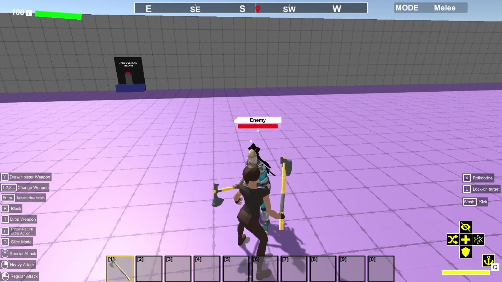 parry counter melee action example