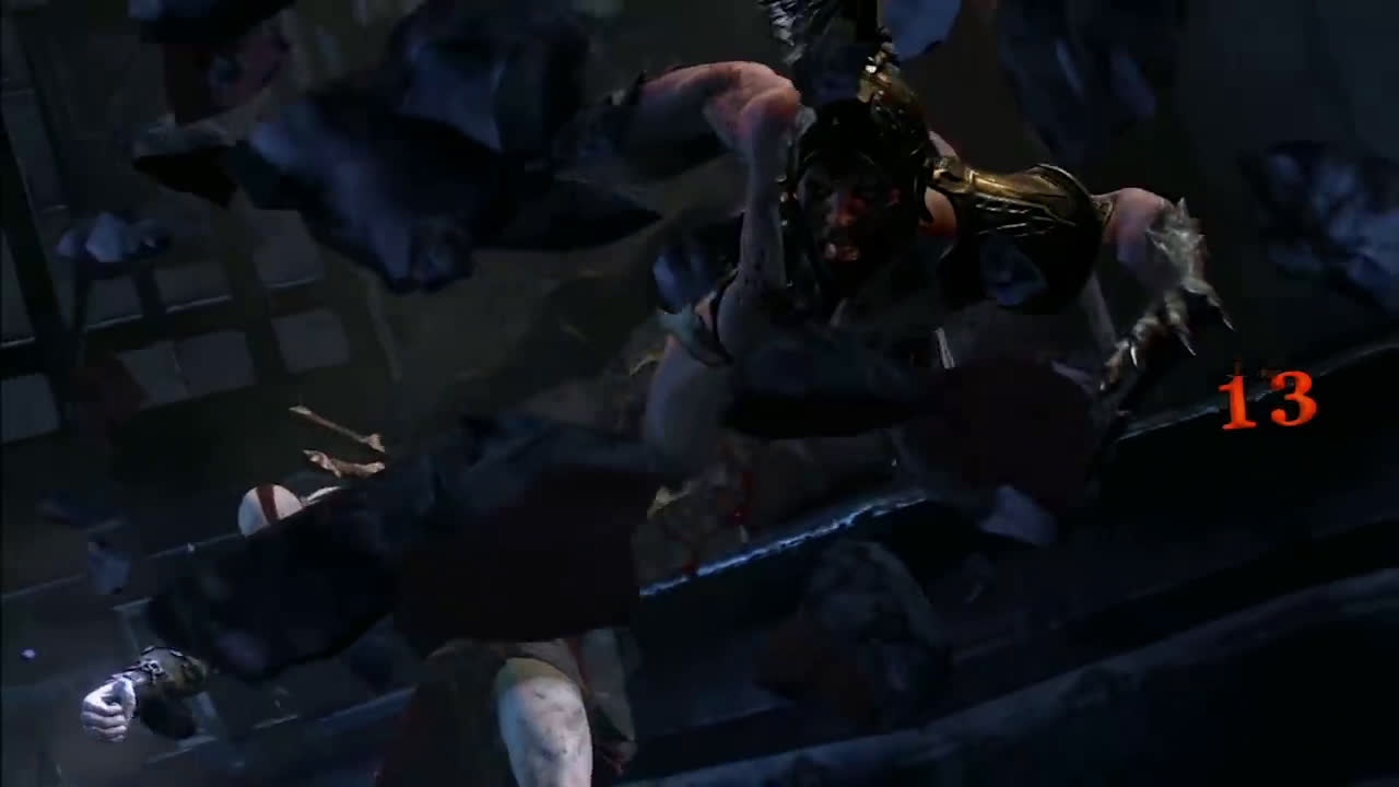 Kratos knocks out Thor's TOOTH in ONE PUNCH - GOD OF WAR Ragnarok on Make a  GIF