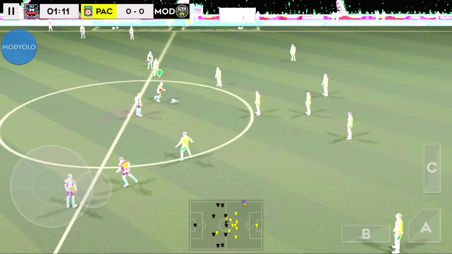 Pro League Soccer v1.0.42 MOD APK (Finish Match, Speed Time) Download