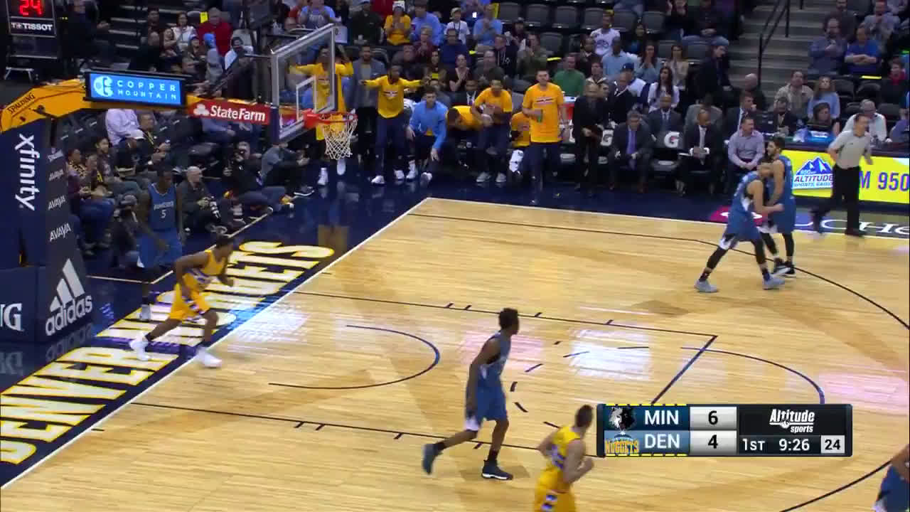 Watch Jokic shows off his passing skills yet again with another slick ...