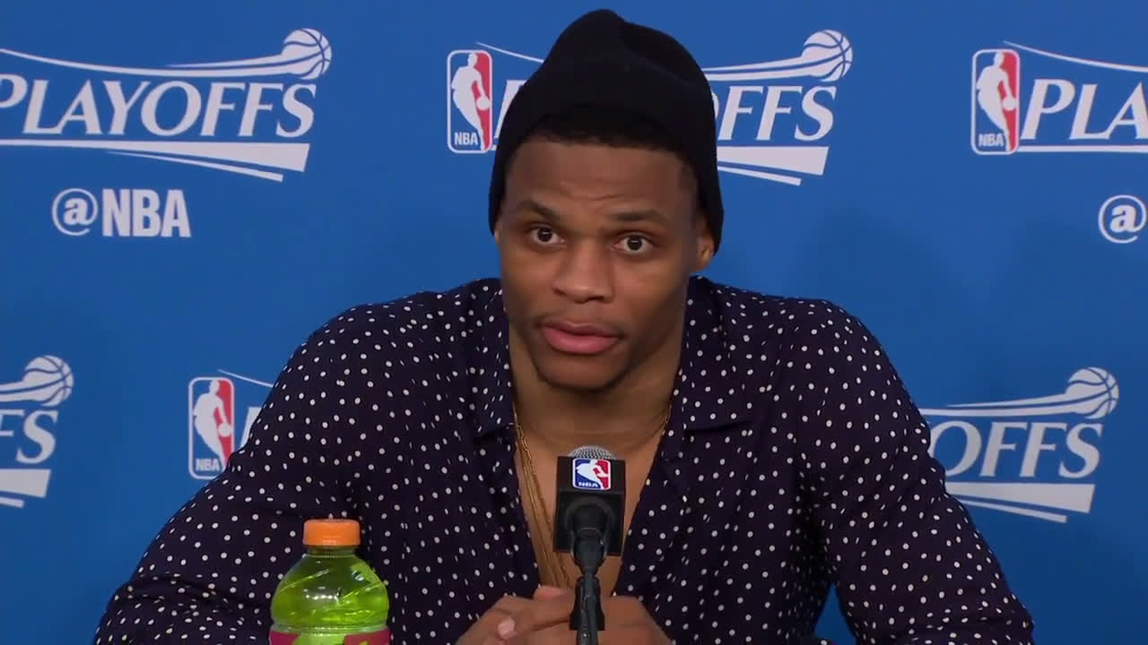 Post Game interview Westbrook and Taj