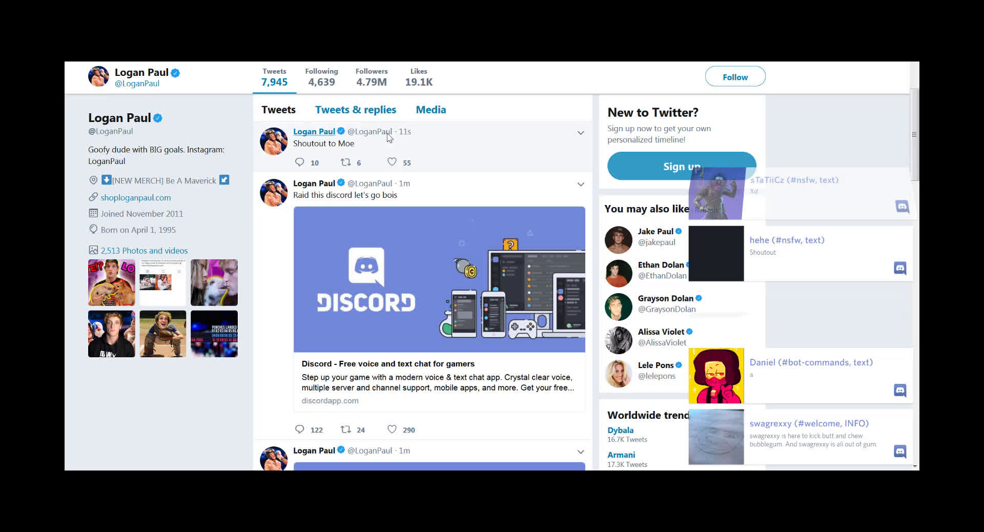 Watch discord | Streamable