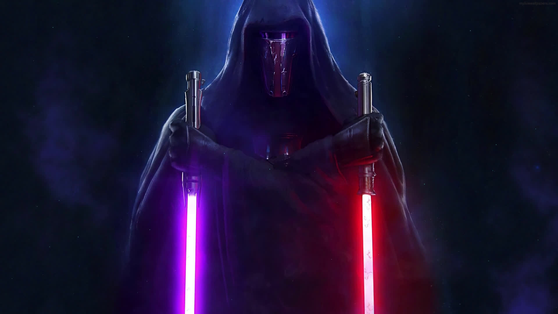Revan Star Wars Animated Windows Desktop Background Desktophut