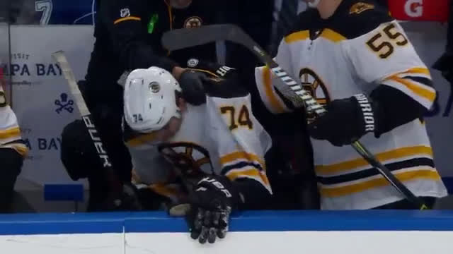 Jake DeBrusk returns, scores to power Bruins past Islanders 6-2 - NBC Sports