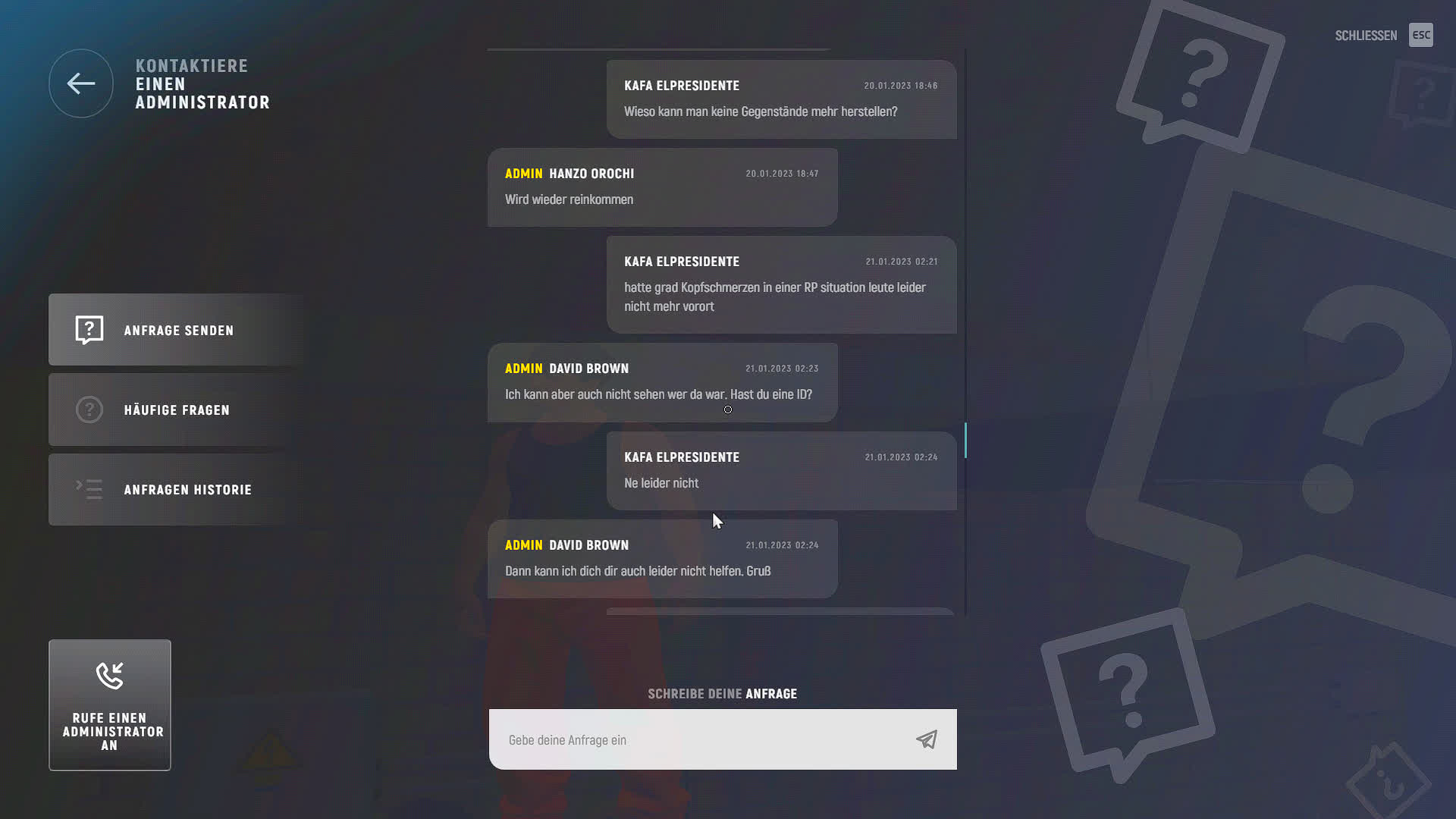 Inventar Ragemp Script Ragemp Screenshot 2023.01.21 - 14.41.41.70