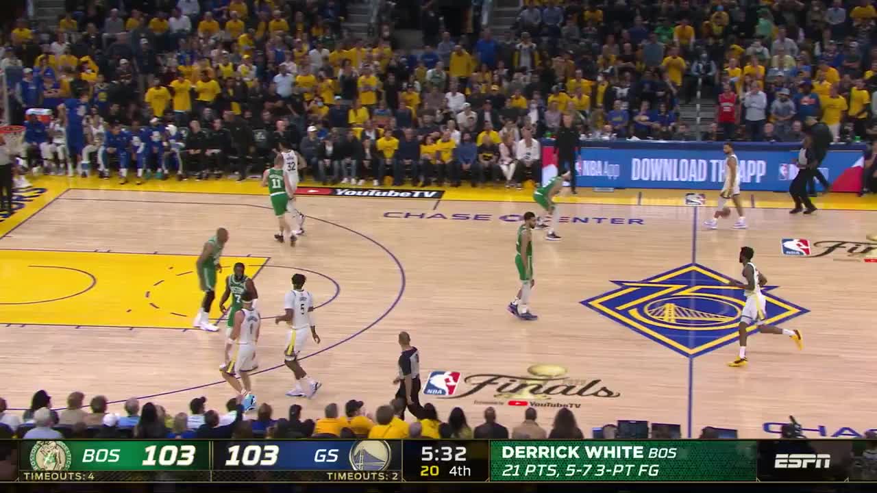 warriorsceltics game 1 boston defense cranked up 4Q