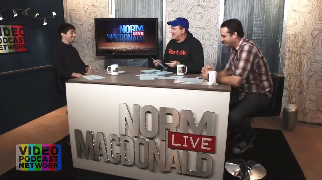 Simon gets mad at Norm, then awkward moments later.