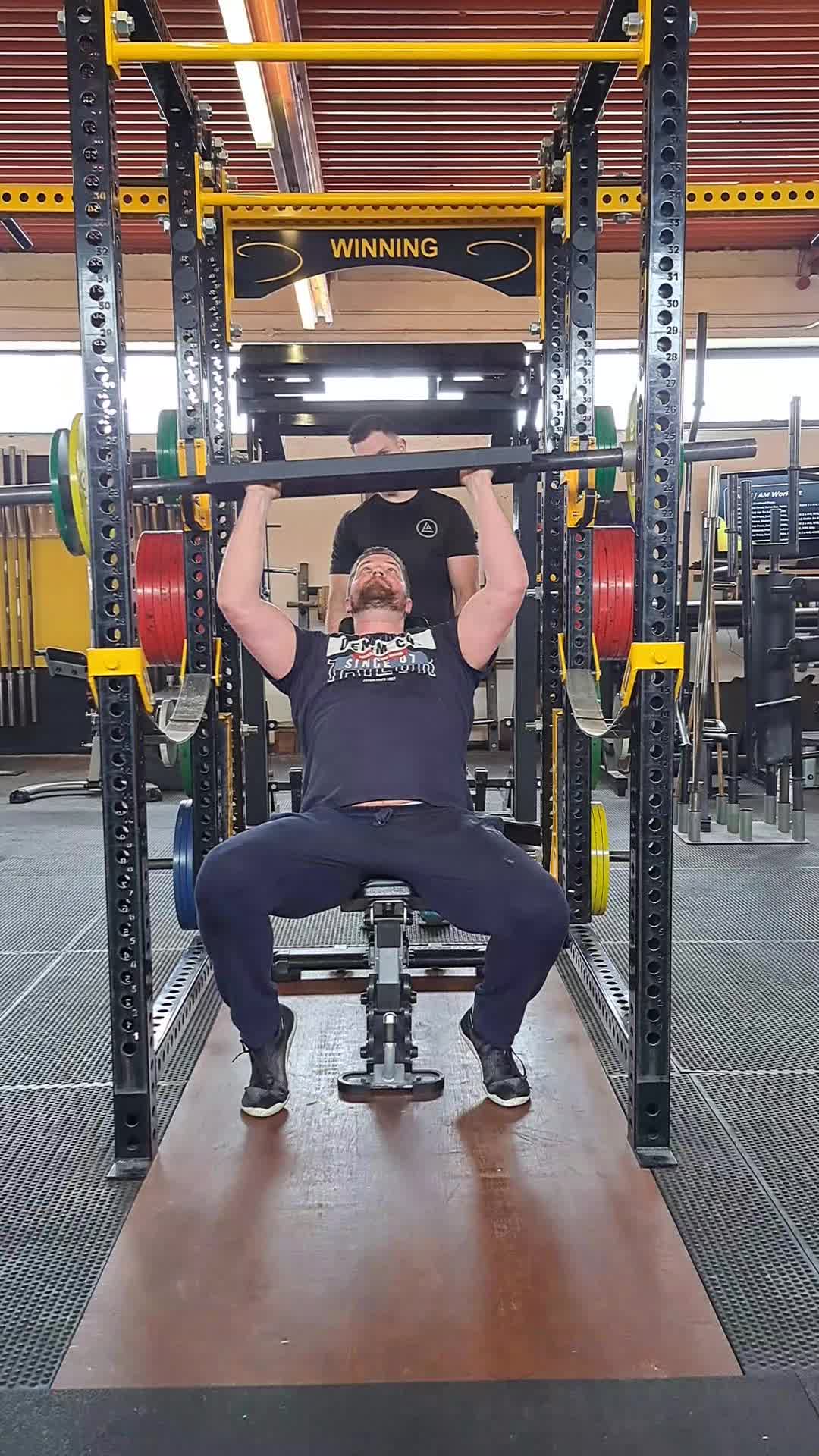 15032023 75kg swiss bar incline press