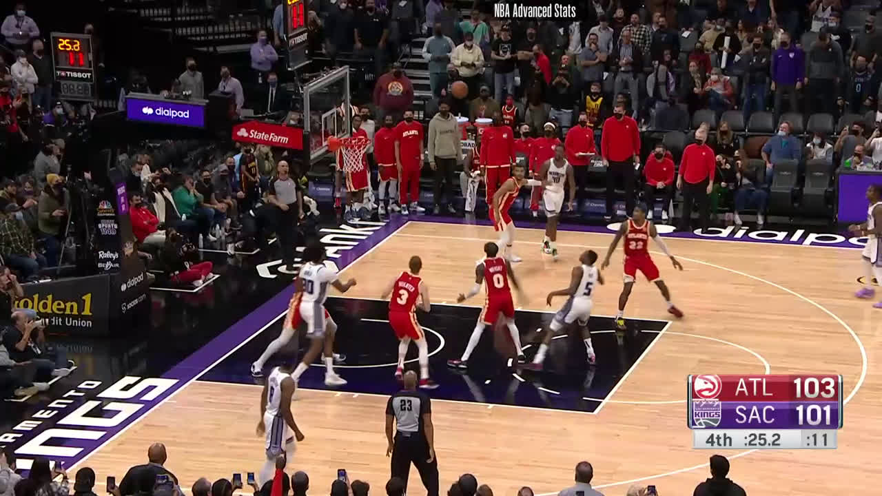 Hawks, Huerter make clutch plays in crucial win over Kings