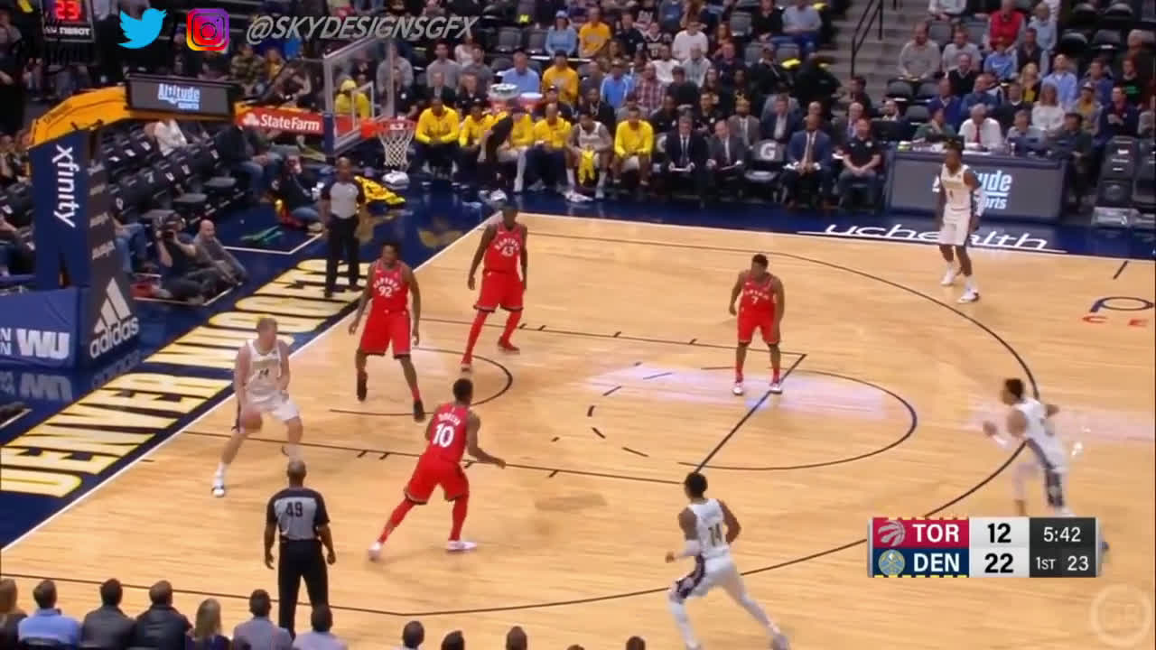 midrange pull up creativity (Jamal Murray)