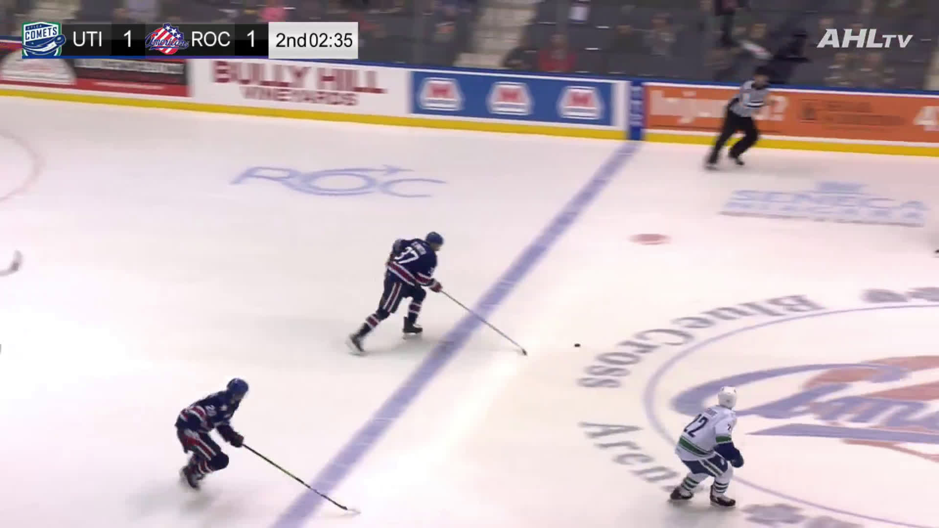 G58 - Rafferty blows tire, Bailey backcheck, Di Pietro save