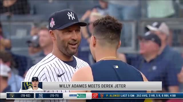Highlight] Willy Adames geeks out meeting Derek Jeter : r/baseball