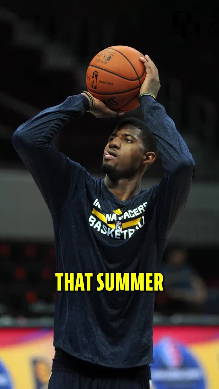 Podcast P] Paul George on being a bad 3 point shooter early in his career:  I remember Danny Granger was mad at me one time for taking a shot. I was  like 