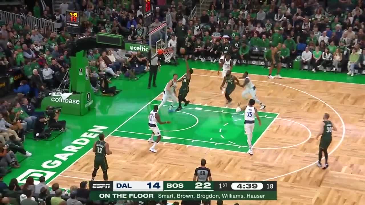 Highlight Marcus Smart Hits The Euro With The Euro Step R Nba