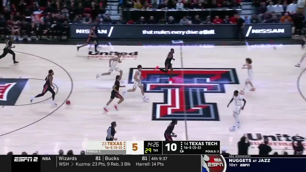 ttu early o vs ut 2