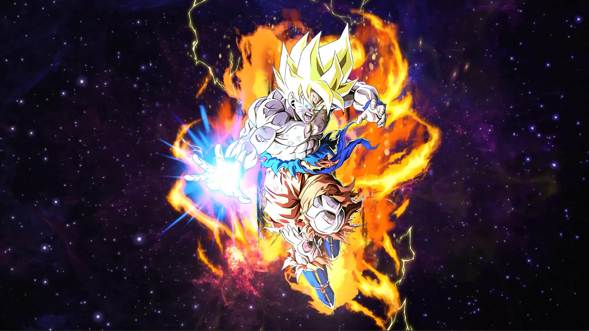 Super saiyan goku wallpaper 4k