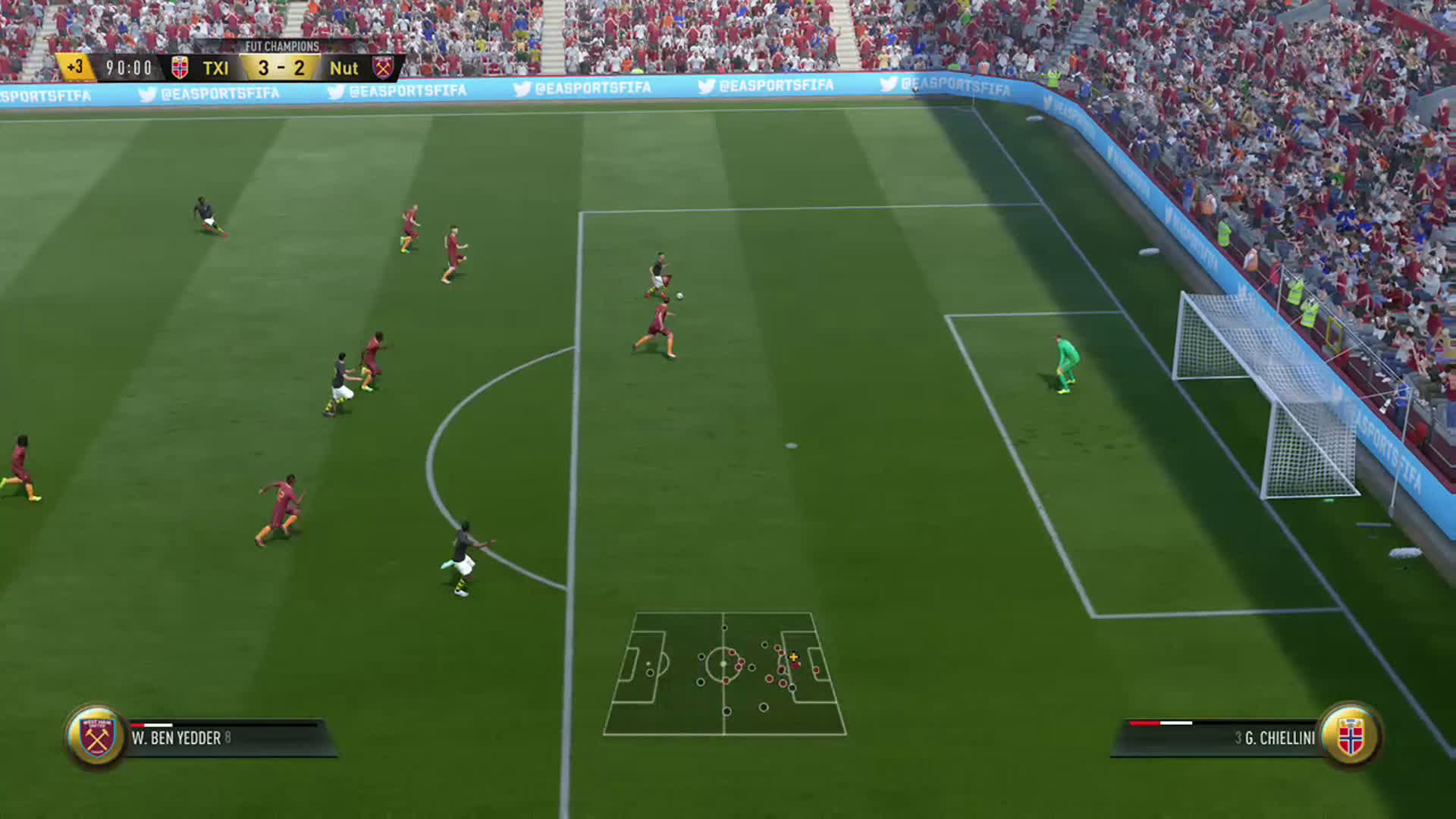 A series of unfotunate events in the 90th min