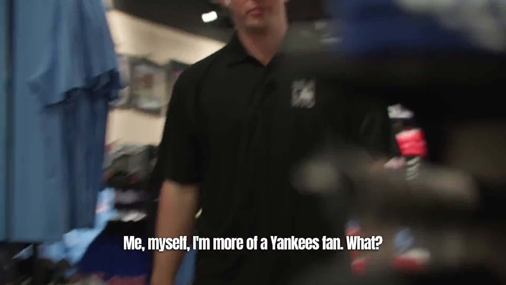 Adley Rutschman goes undercover at the MLB store in NYC : r/baseball