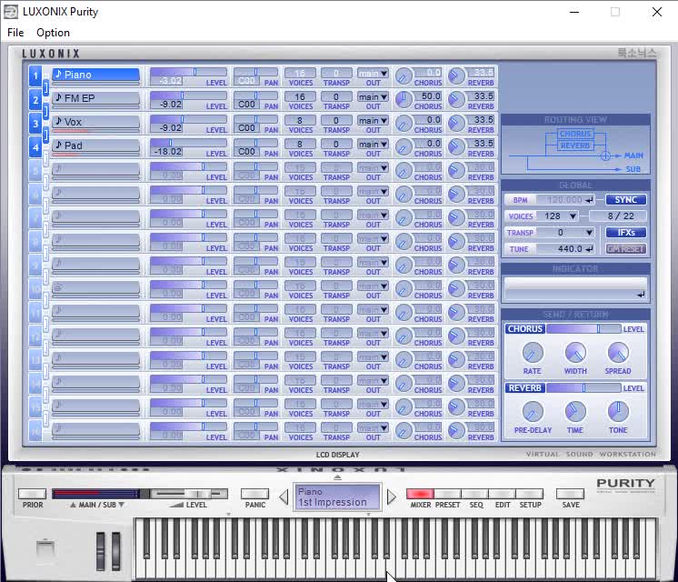 LUXONIX Purity VST/Standalone has completely wrong keymaps [SOLVED] |  AudioSEX - Professional Audio Forum