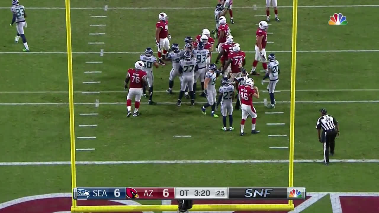 Cardinals, Seahawks left in bizarre tie after missing chip-shot field goals