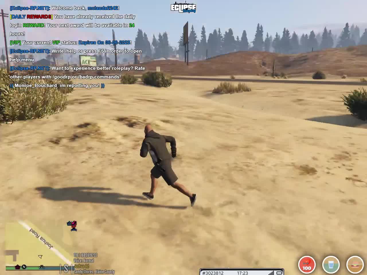 Vehicle deathmatch and offroad going high speed