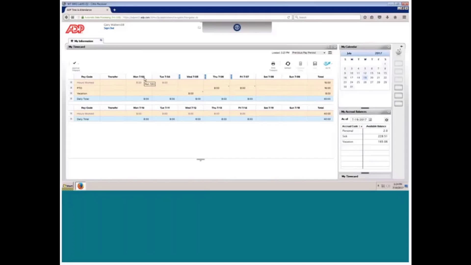 Watch Manager Approval of Timecards (Part 1) | Streamable