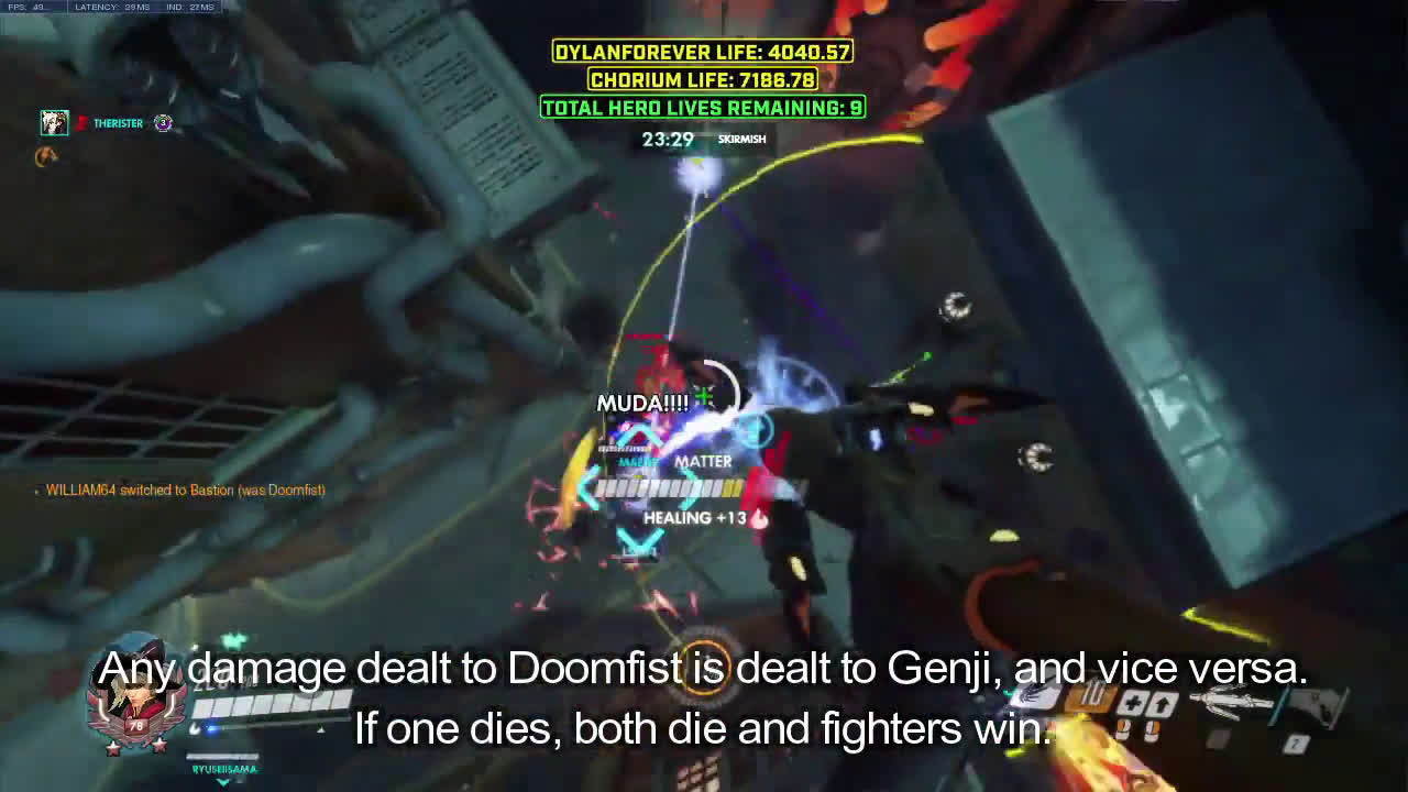 Doomfist JoJo reference 