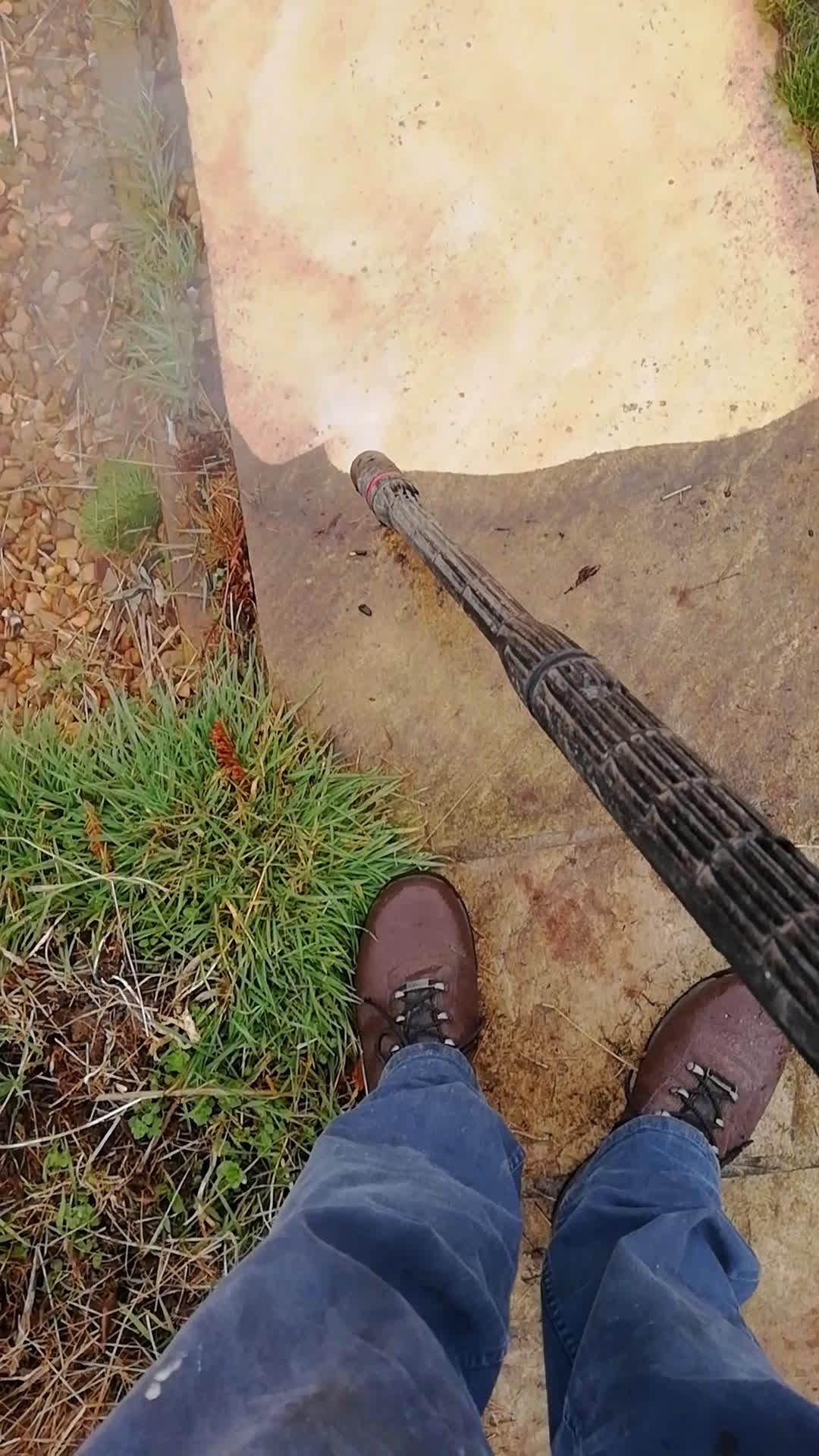 Cleaning up a slab