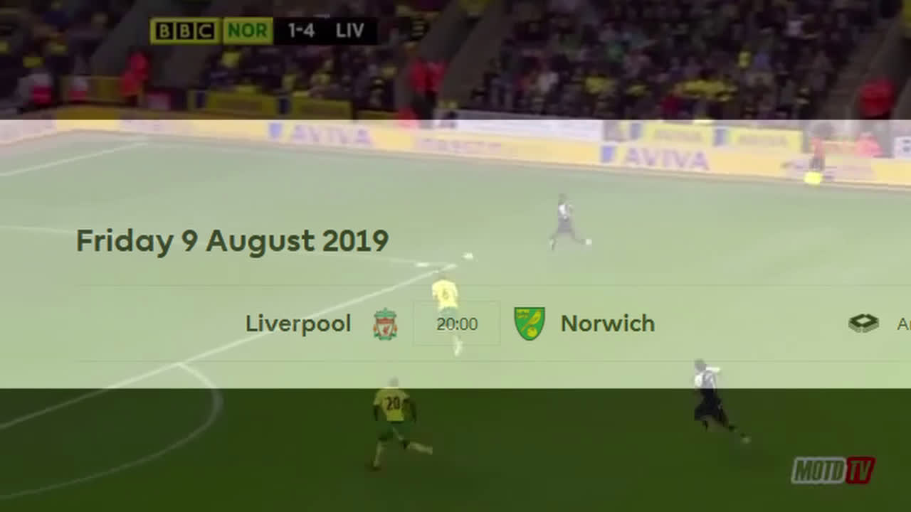 When Norwich fans see the fixture list