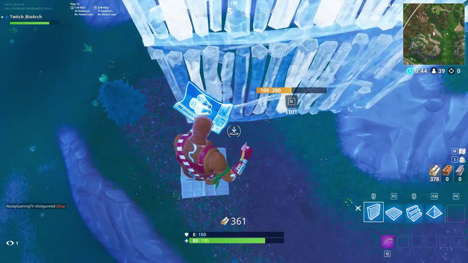 Video Unique Way To Disengage From A High Build Fight In Fortnite 90min