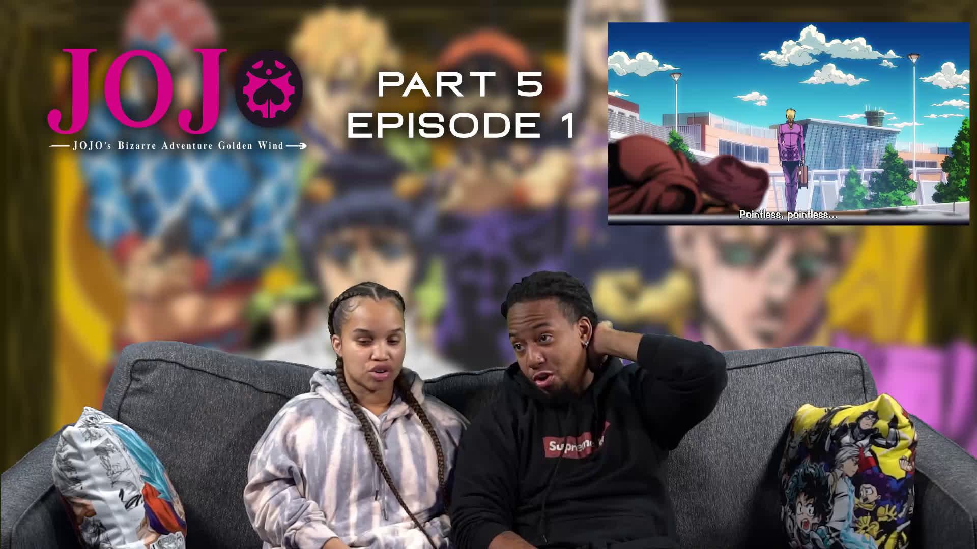 Watch Golden Wind | JJBA Part 5 Ep 1 | Streamable - Where Can I Watch Part 5 Of Jjba